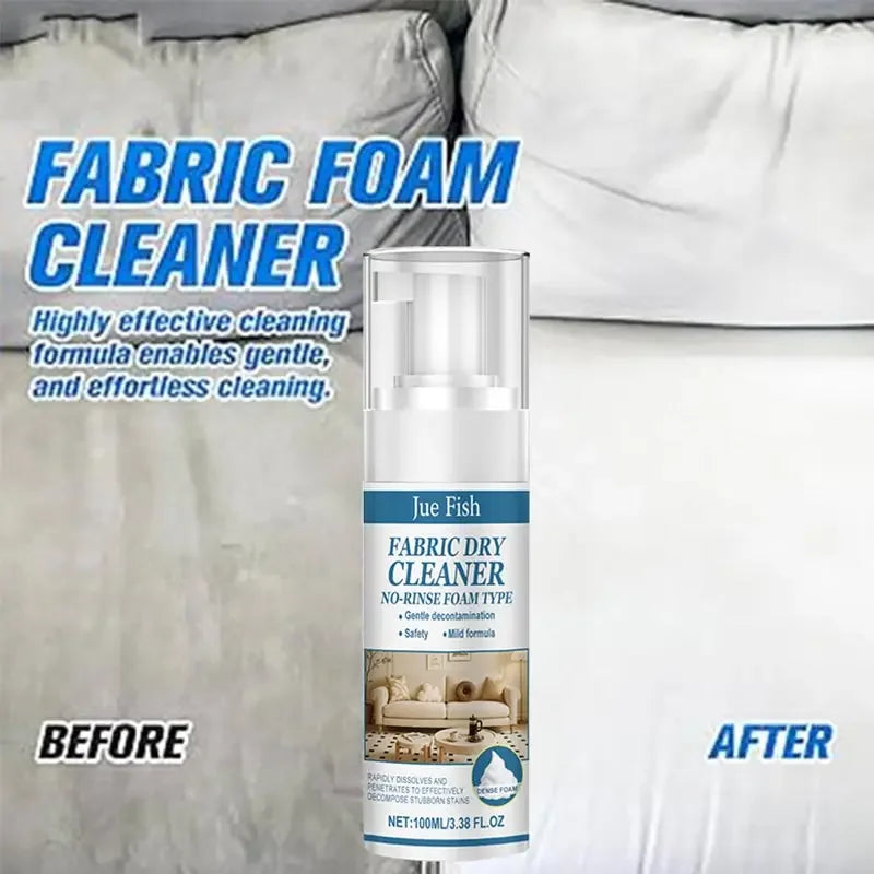 Fabric Sofa Cleaner Spray Powerful Stain Removal Home Cleaning For Living Room Sofa Cushion Pillow Carpet Upholstery Deep Clean