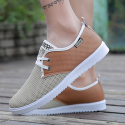 Men's Casual Sports Running Shoes Summer Breathable Mesh Shoes