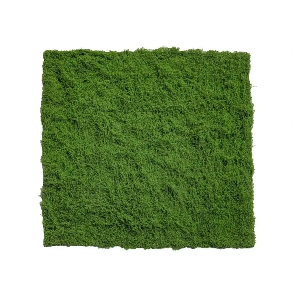 DIY Artificial Grass Rug Durable No Watering Fake Moss Lawn Lifelike Realistic Simulation Moss Sheet Living Room