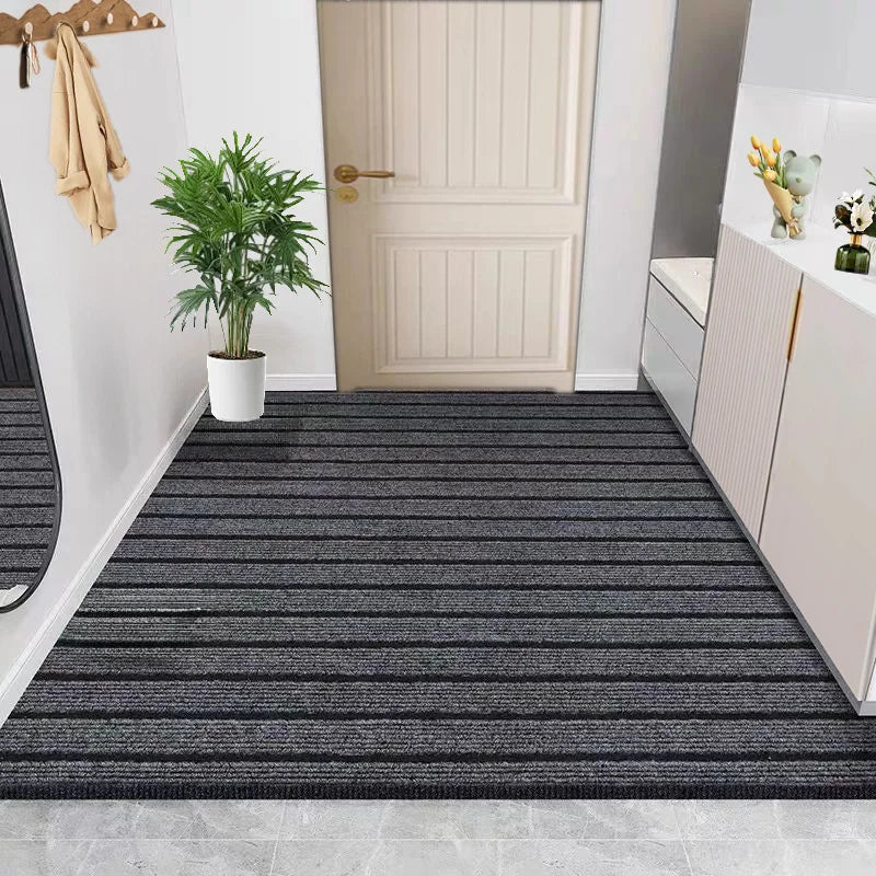 Rubber Bottom Striped Large Area Carpet Washable Anti Slip Outdoor Laundry Room Corridor Custom Floor Rug