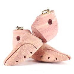 Shoes Support Tool To Make Shoes Bigger Solid Wood Stool Head Spring Shoe Stretcher Shaping — photo 2