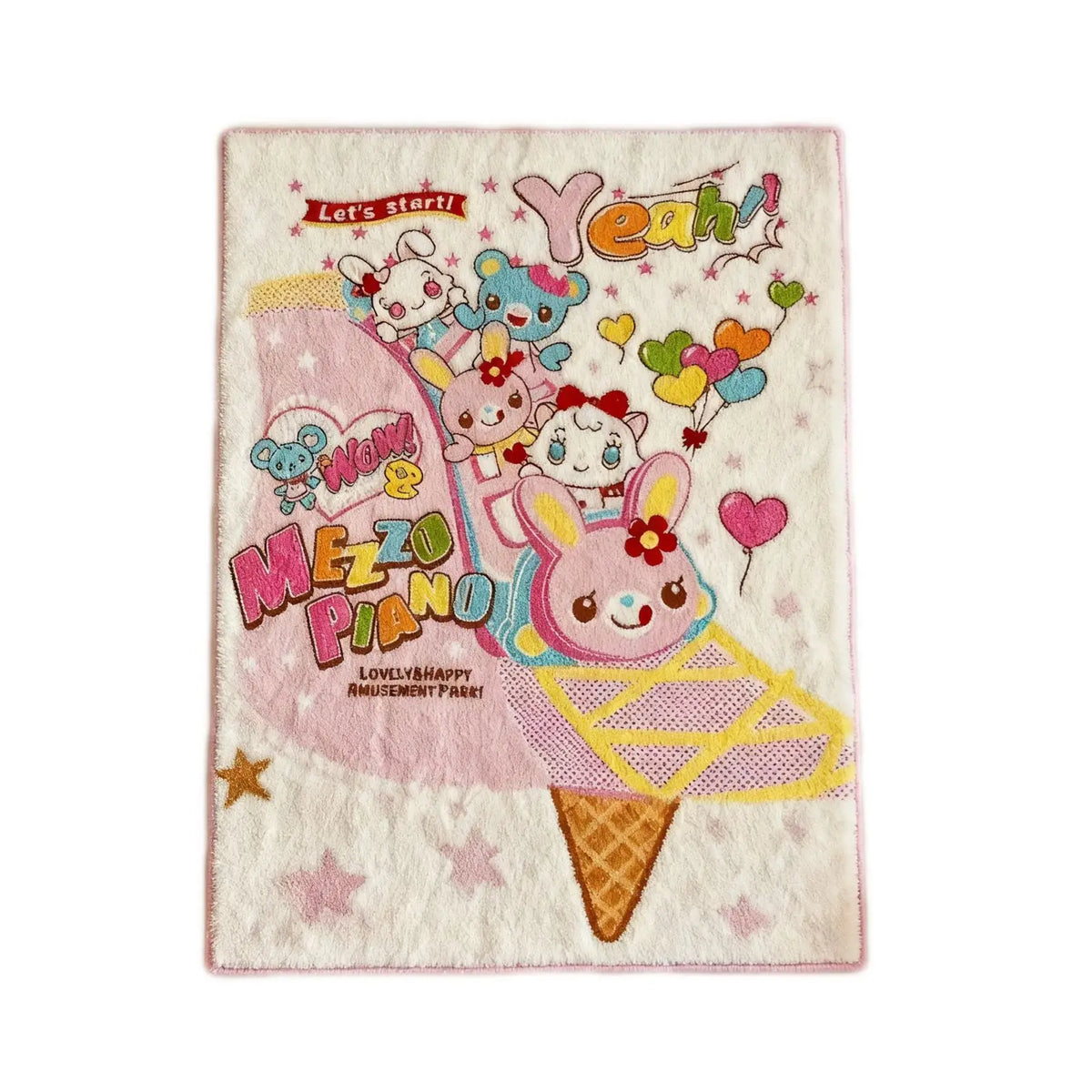 Japanese Cartoon Mp Cute Bedside Carpet Floor Mat Plush Stain-resistant Cushion Sofa Coffee Table Carpets for Living Room