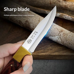 Mongolian Knife Handle Meat Multi-functional Sharp Stainless Steel