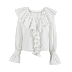 Fashionable All-match Temperament Leisure Shirt For Women