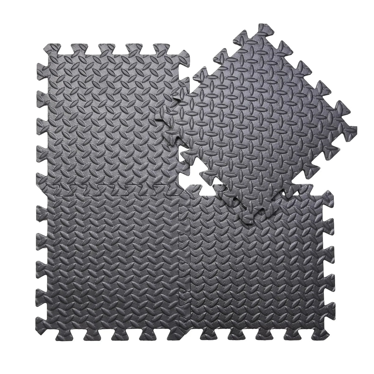 8Pcs 60x60cm EVA Foam Mat Living Room Bedroom Floor Rug Splicing Carpet 2.5cm Thicken Non-Slip Gym Yoga Fitness Shock Floor Pad