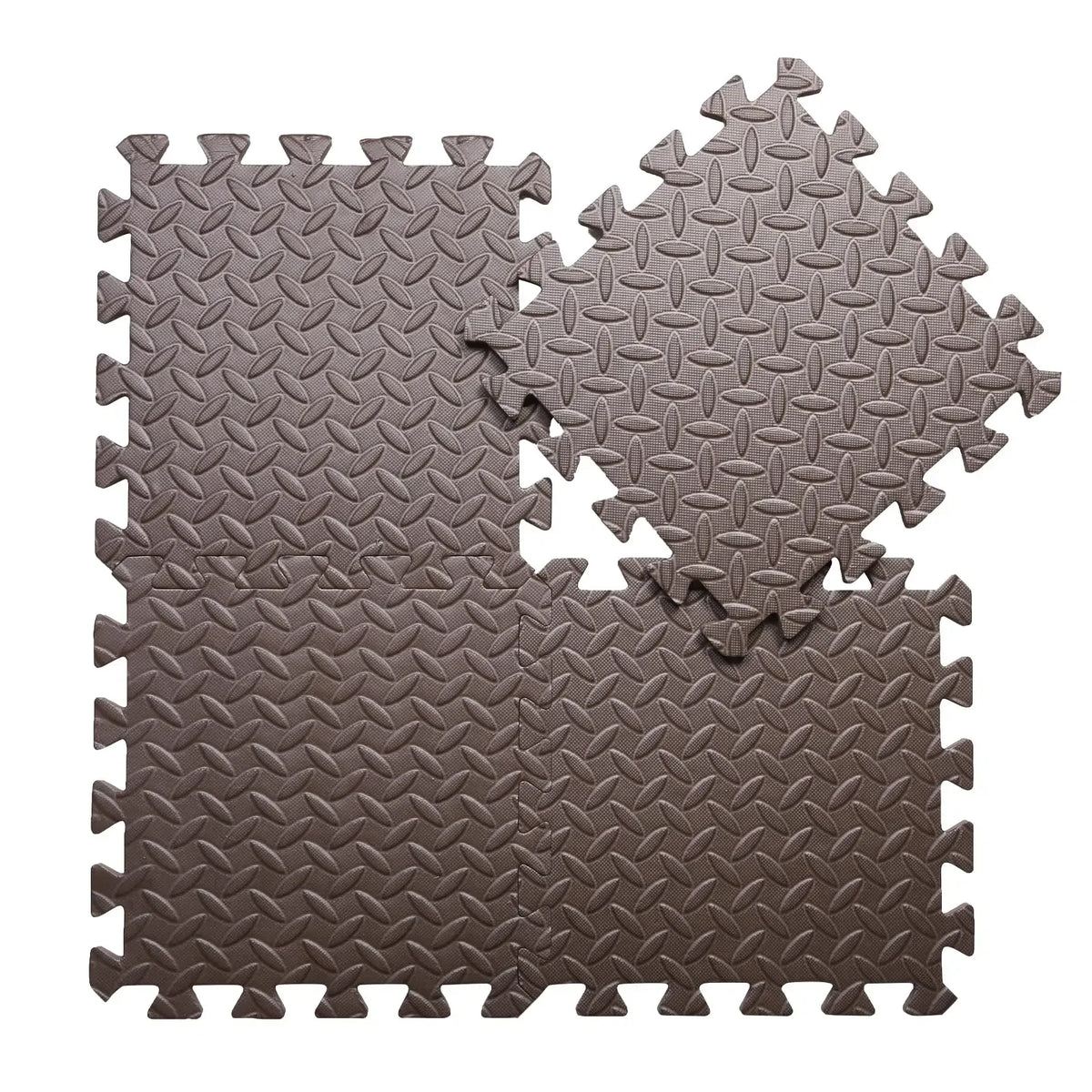 8Pcs 60x60cm EVA Foam Mat Living Room Bedroom Floor Rug Splicing Carpet 2.5cm Thicken Non-Slip Gym Yoga Fitness Shock Floor Pad