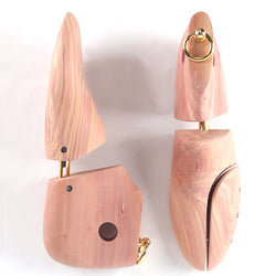 Shoes Support Tool To Make Shoes Bigger Solid Wood Stool Head Spring Shoe Stretcher Shaping — photo 1