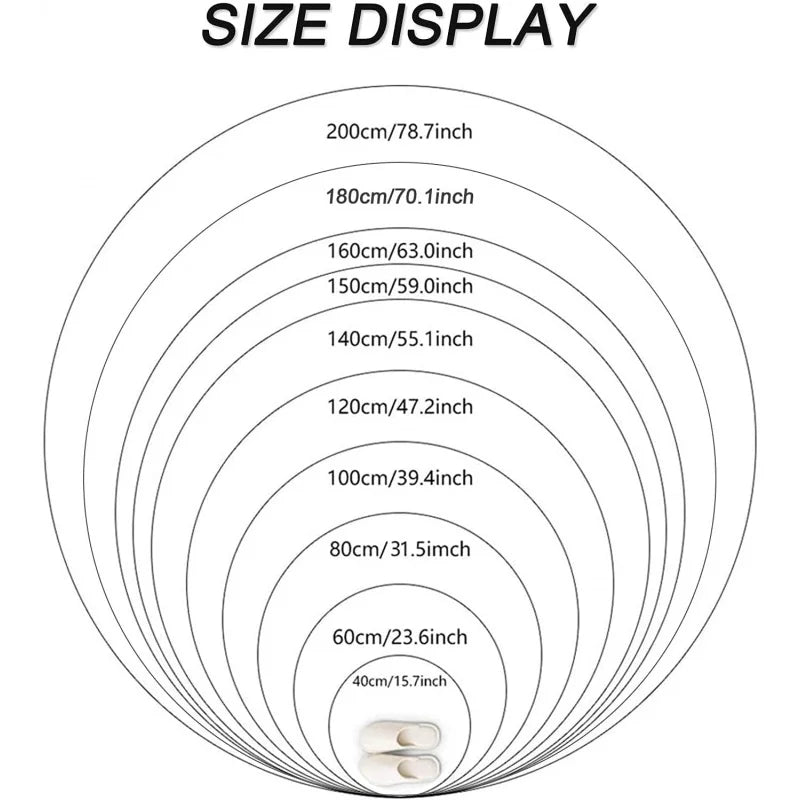 VIKAMA Car Hub Round Cushion Soft Non-Slip Living Room Bedroom Carpet Modified Car Enthusiasts Home Decoration