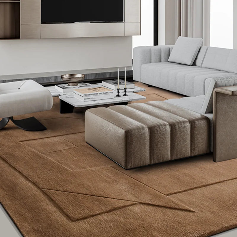 High-end living room carpet, bedroom dirt-resistant and easy to take care of, household coffee table blanket, bedside blanket