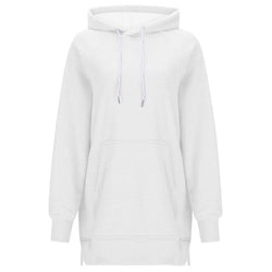 Women's Solid Color Hooded Split Shoulder Sleeve Sweater