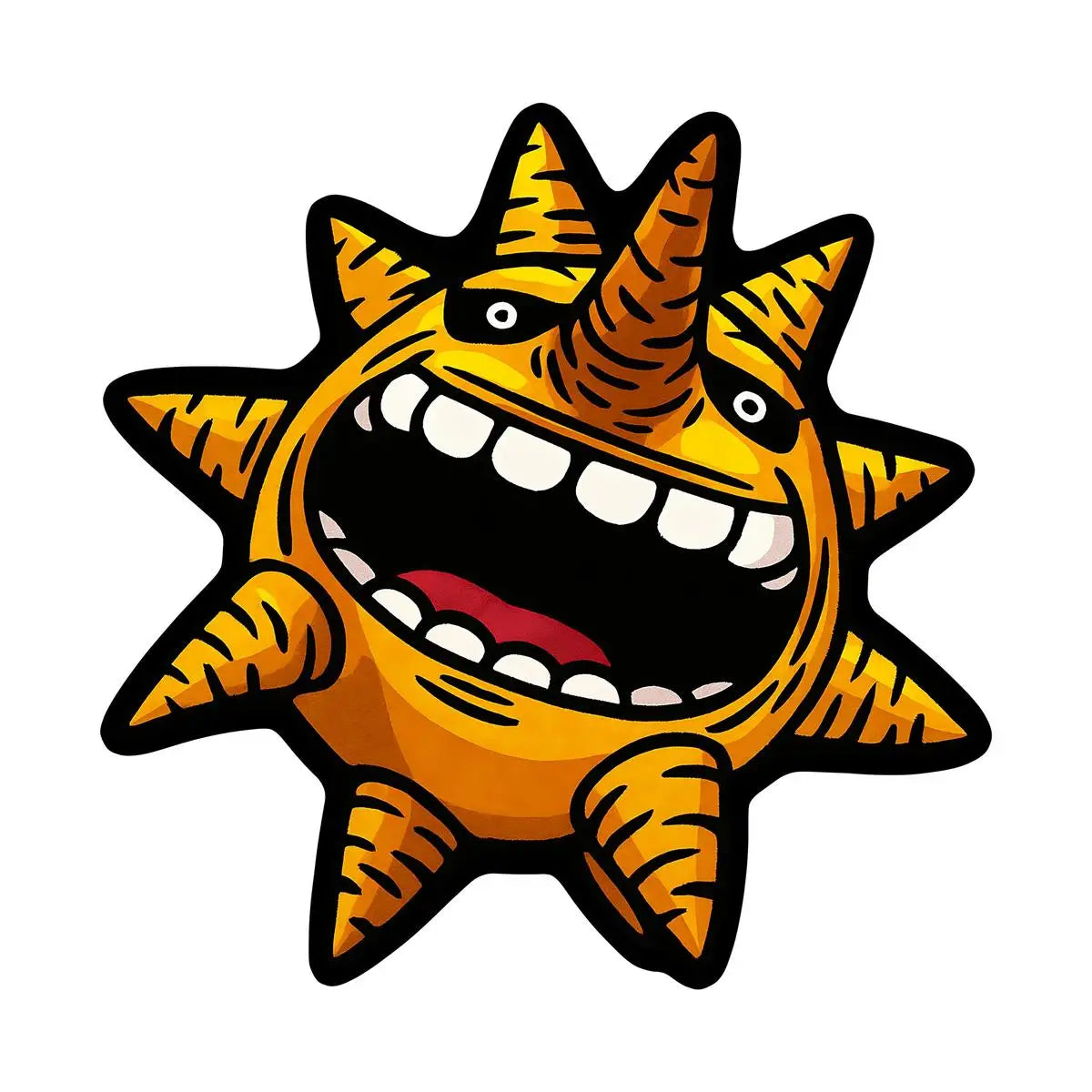 VIKAMA cartoon sun monster shaped carpet anti slip soft floor mat bedroom living room entrance door fun home decoration foot mat