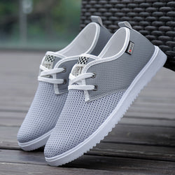 Men's Casual Sports Running Shoes Summer Breathable Mesh Shoes