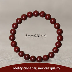 Plain Cinnabar Bracelet