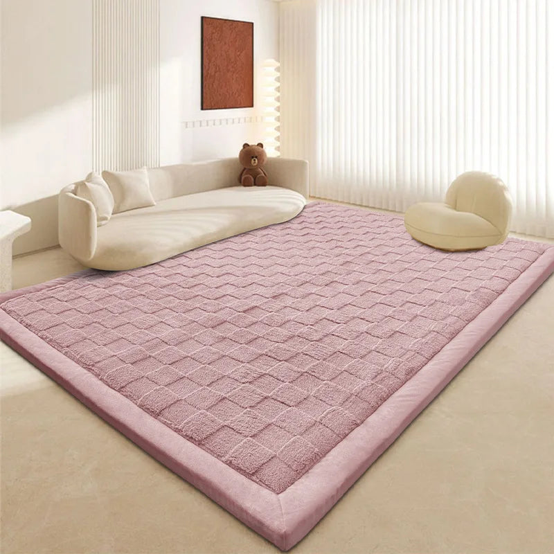 Carpet living room thickened Japanese children's climbing mat anti-drop bedroom bedside blanket bay window mat floor mat tatami