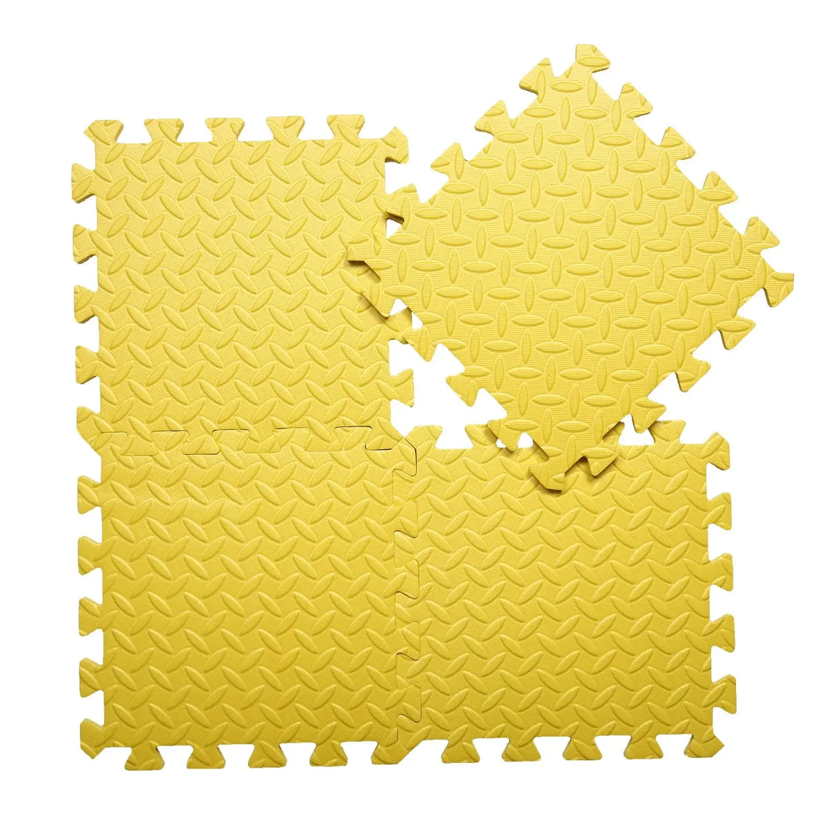 8Pcs 60x60cm EVA Foam Mat Living Room Bedroom Floor Rug Splicing Carpet 2.5cm Thicken Non-Slip Gym Yoga Fitness Shock Floor Pad