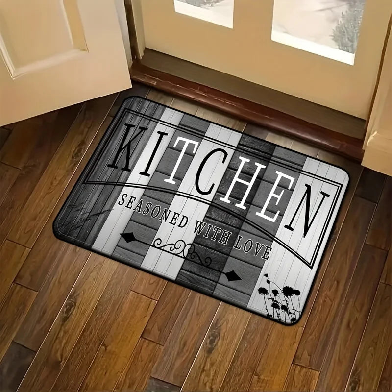 VIKAMA Durable Kitchen Floor Mats At The Entrance Of The Hallway, Corridor, Laundry Room, Living Room, Carpets And Home Decor