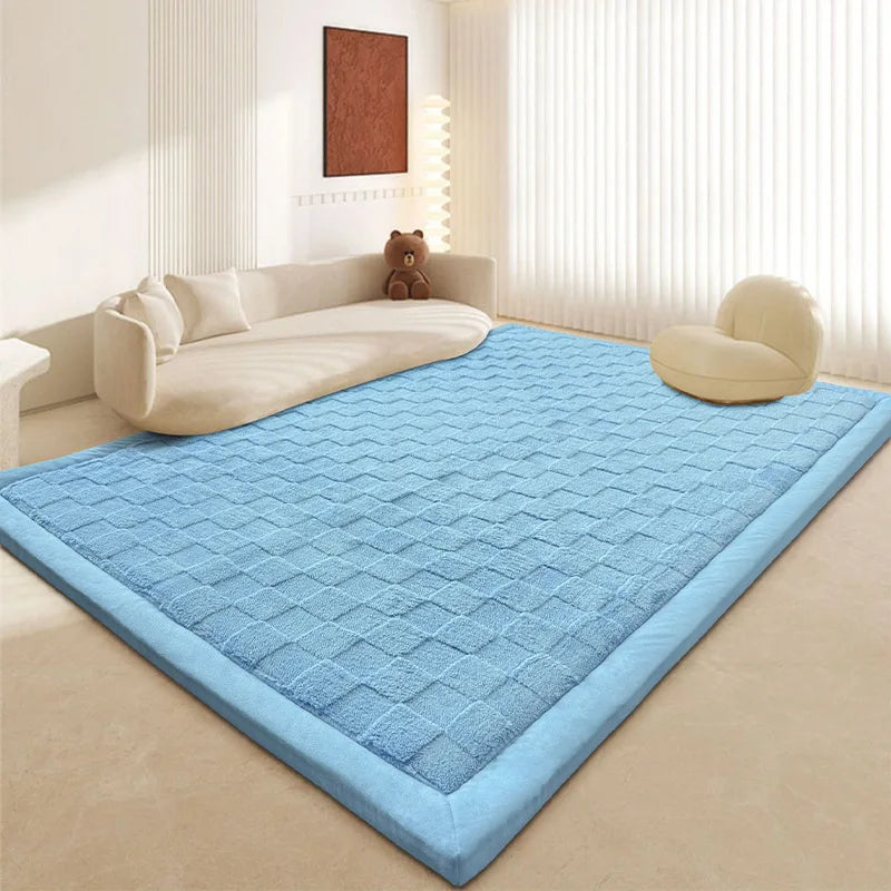 Carpet living room thickened Japanese children's climbing mat anti-drop bedroom bedside blanket bay window mat floor mat tatami