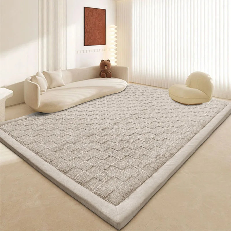 Carpet living room thickened Japanese children's climbing mat anti-drop bedroom bedside blanket bay window mat floor mat tatami