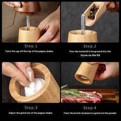 Small Tree Pepper Grinder Kitchen Household