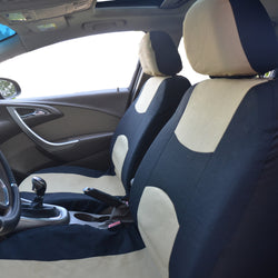 2 Front Car Seat Covers, 2mm Thick, Classic And Durable, Suitable For Small, Medium, And Large Cars, SUVs, And All Seasons