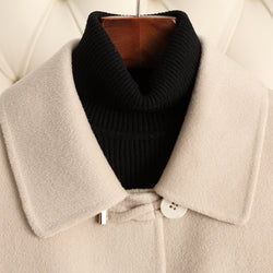 Chinese Style Traditional Mother's Woolen Coat For Women
