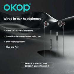 KP-234 In-Ear Wired Headphones 3.5mm With Inline Controls High-Quality Audio Zero Latency Suitable For Music Gaming In Stock For Wholesale