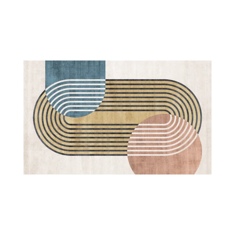 VIKAMA Modern Simple Pink Living Room Carpet Home Decor Girls Bedroom Bed Blanket Large Sofa Coffee Table Cloakroom Floor Mat