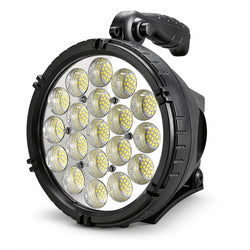Rechargeable Battery Display LED Work Light 9000mAh For Auto W868A 2200LM Flood 6x 18650 Red