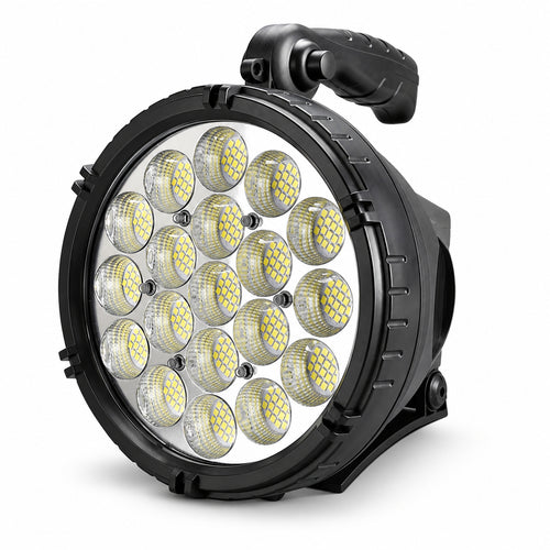 Rechargeable Battery Display LED Work Light 9000mAh For Auto W868A 2200LM Flood 6x 18650 Red