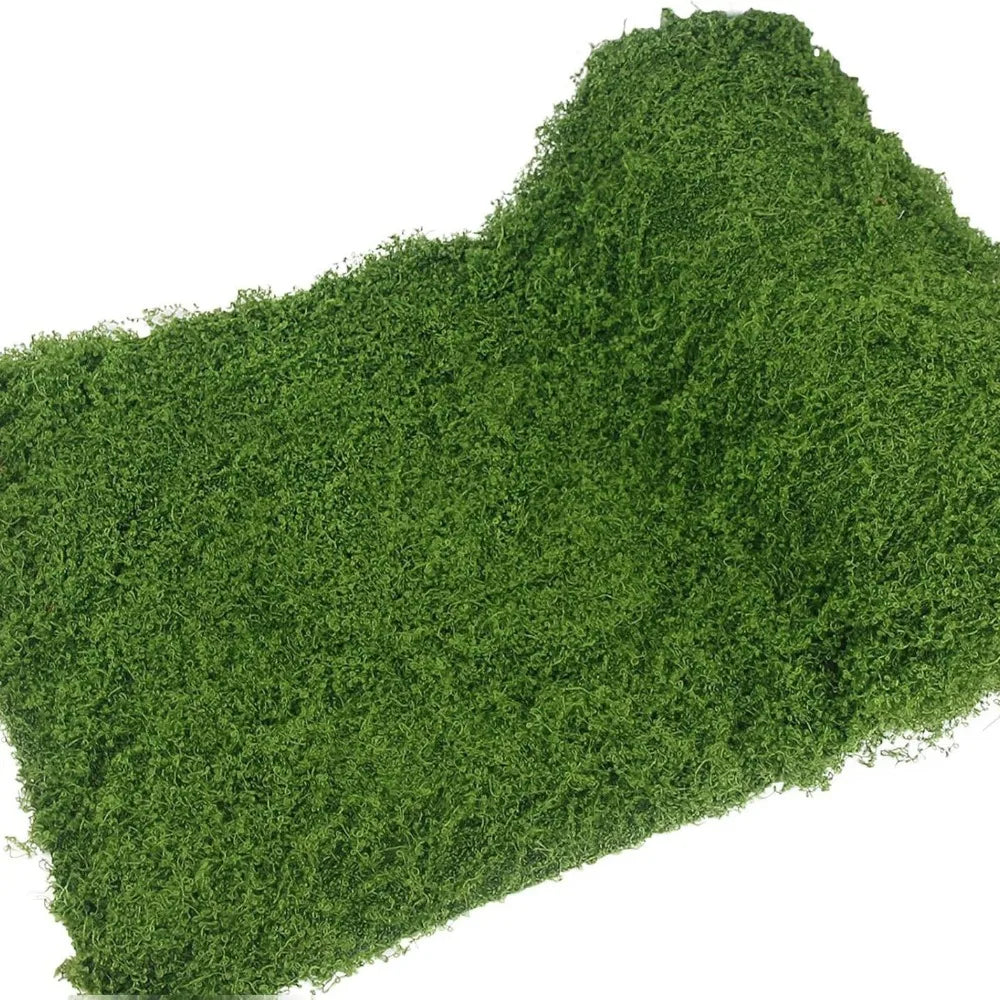 DIY Artificial Grass Rug Durable No Watering Fake Moss Lawn Lifelike Realistic Simulation Moss Sheet Living Room