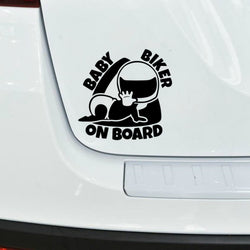 BABY ON BOARD Personality Warning Car Stickers