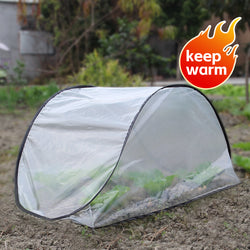 Instant Set Up Plant Protective Cover Foldable Mini Greenhouse Tent For Vegetables Flowers Seedling Cold Frost Protection