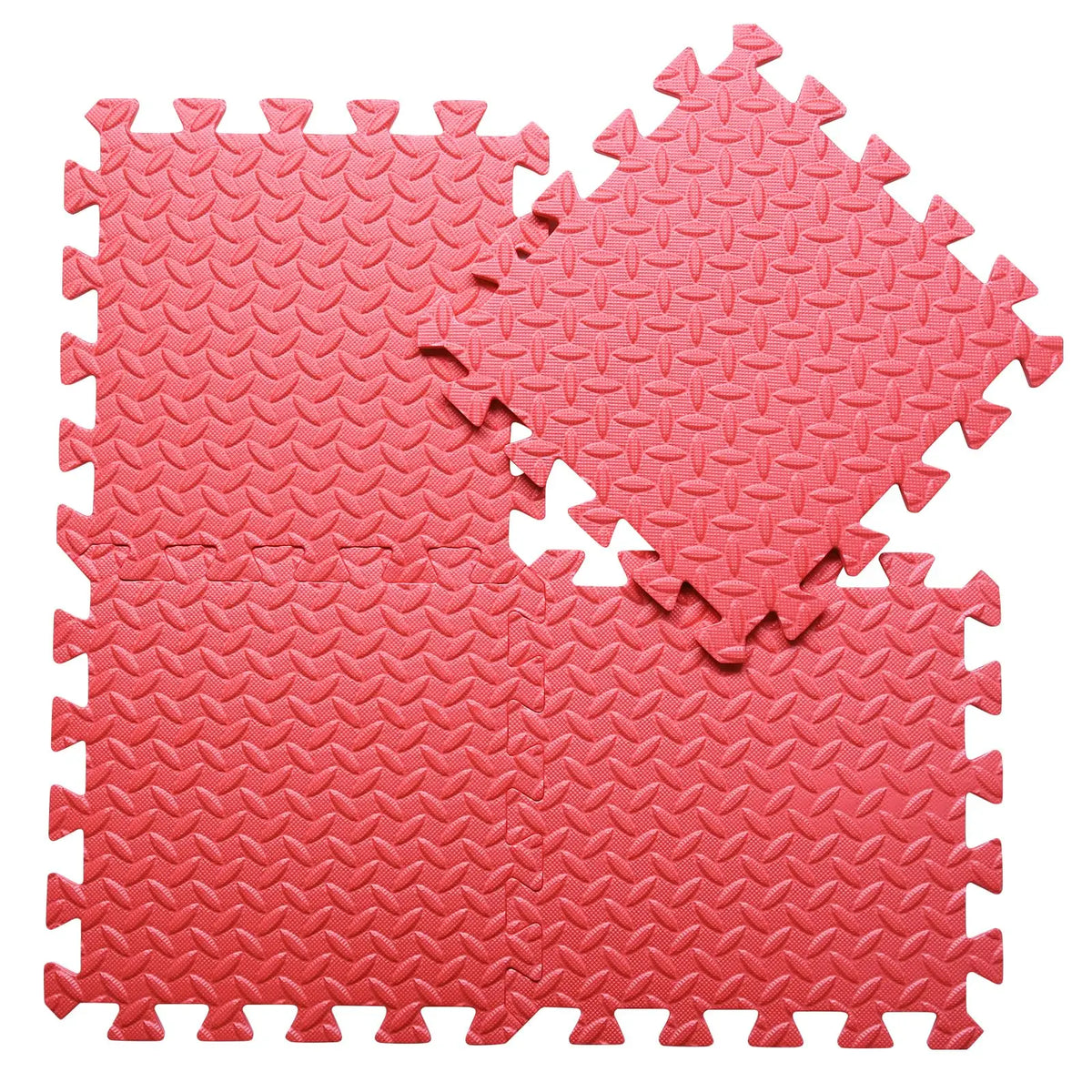 8Pcs 60x60cm EVA Foam Mat Living Room Bedroom Floor Rug Splicing Carpet 2.5cm Thicken Non-Slip Gym Yoga Fitness Shock Floor Pad