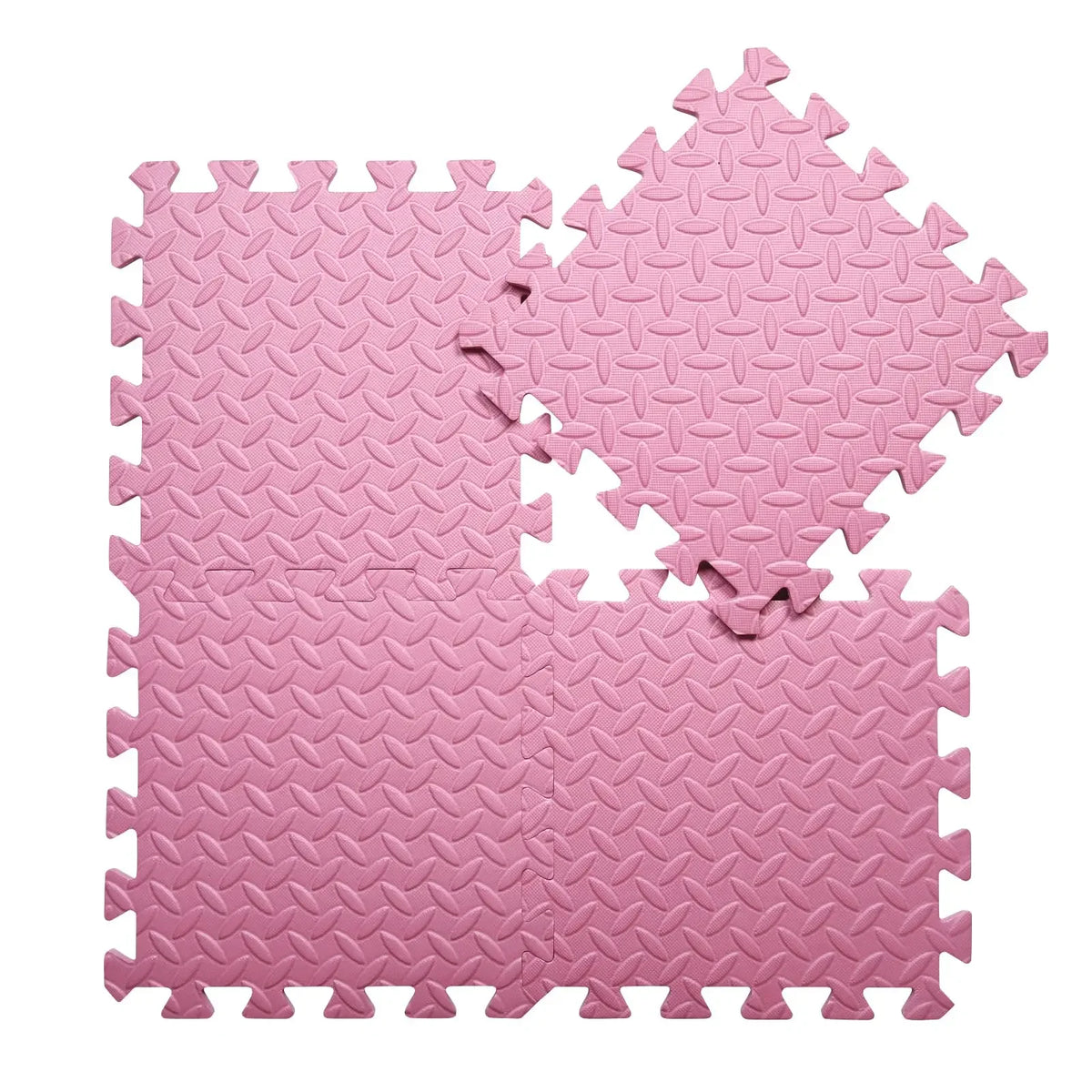 8Pcs 60x60cm EVA Foam Mat Living Room Bedroom Floor Rug Splicing Carpet 2.5cm Thicken Non-Slip Gym Yoga Fitness Shock Floor Pad