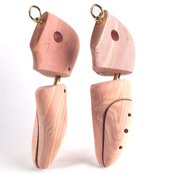 Shoes Support Tool To Make Shoes Bigger Solid Wood Stool Head Spring Shoe Stretcher Shaping — photo 3