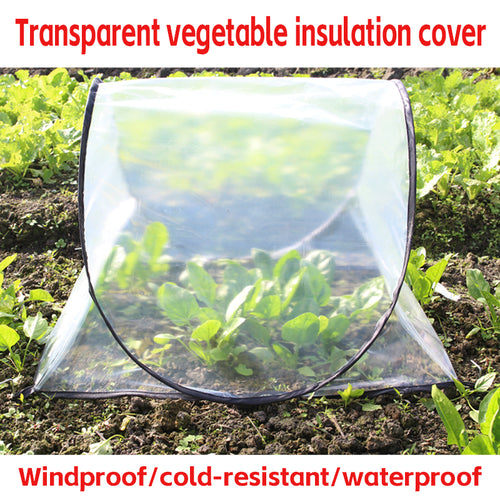 Instant Set Up Plant Protective Cover Foldable Mini Greenhouse Tent For Vegetables Flowers Seedling Cold Frost Protection