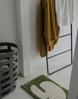 Home Simple Abstract Bedside Tufted Carpet