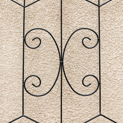 4 Pack Metal Garden Trellis 86.7 X 19.7 Rustproof Trellis For Climbing Plants Outdoor Flower Support Black