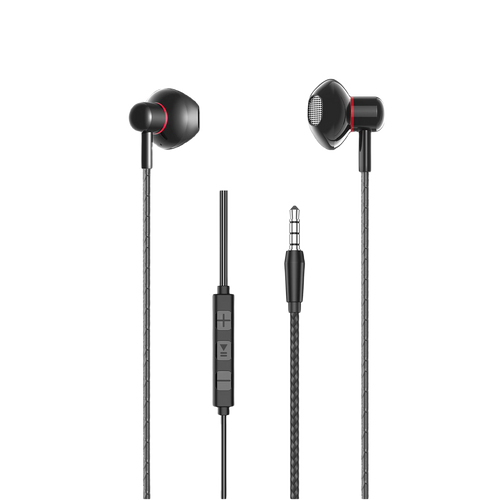 KP-234 In-Ear Wired Headphones 3.5mm With Inline Controls High-Quality Audio Zero Latency Suitable For Music Gaming In Stock For Wholesale