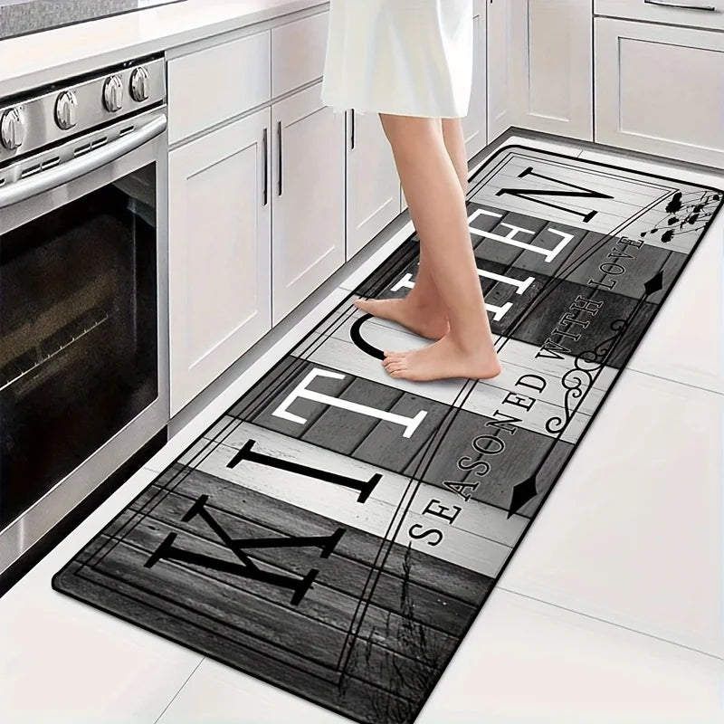 VIKAMA Durable Kitchen Floor Mats At The Entrance Of The Hallway, Corridor, Laundry Room, Living Room, Carpets And Home Decor