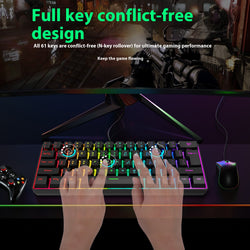 Simple Home Small RGB Illuminant Keyboard