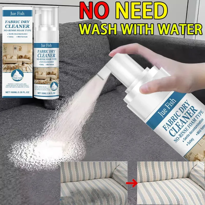 Fabric Sofa Cleaner Spray Powerful Stain Removal Home Cleaning  For Living Room Sofa Cushion Pillow Carpet Upholstery Deep Clean