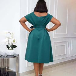 Women's Fashion Personality Bandage Temperament Dress