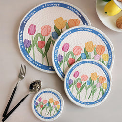 Home Dining Table Coaster Western-style Placemat