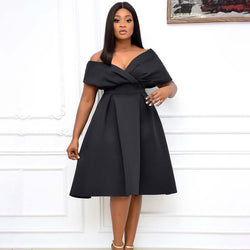 Women's Fashion Personality Bandage Temperament Dress