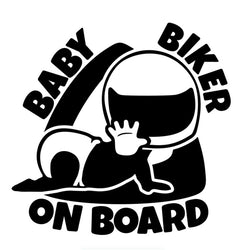 BABY ON BOARD Personality Warning Car Stickers