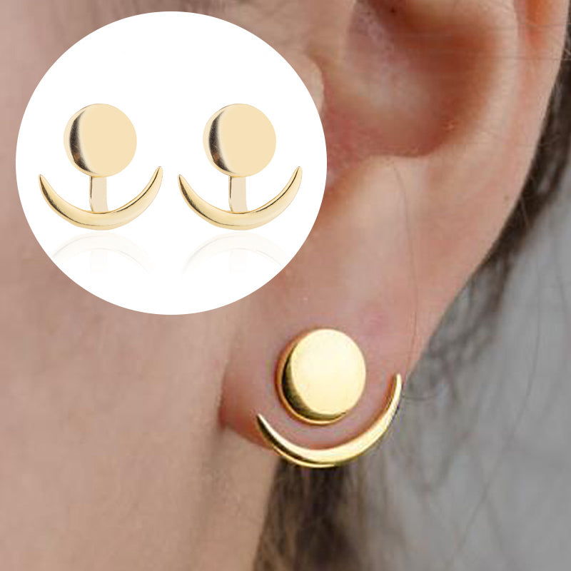 Boucles d’oreilles paysage montagne