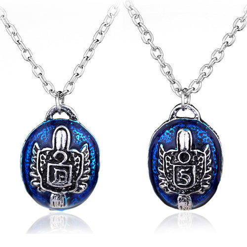 Collier rétro pendentif