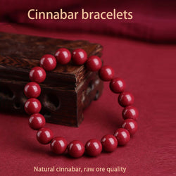 Plain Cinnabar Bracelet
