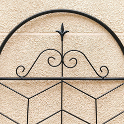 4 Pack Metal Garden Trellis 86.7 X 19.7 Rustproof Trellis For Climbing Plants Outdoor Flower Support Black